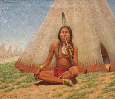 Smoking a Pipe