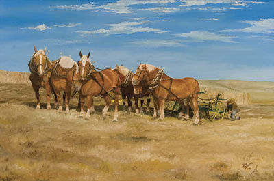 The New Plow by Dan Deuter - Auction record, sale price, and art valuation. Compare with similar artists and explore comparable artworks.