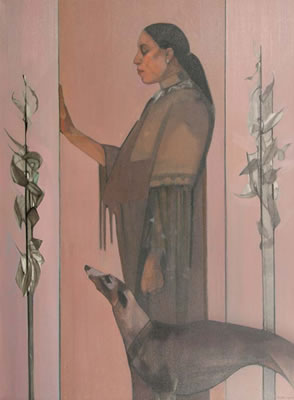 In Search Of The Great Spirit by Janet McKenzie - Auction record, sale price, and art valuation. Compare with similar artists and explore comparable artworks.