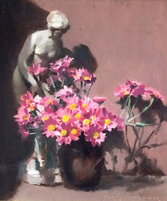 Nude Sculpture with Still Life