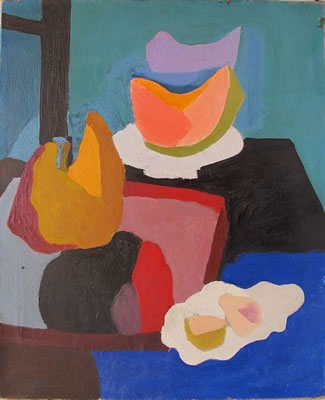 Composition aux tranches de melon