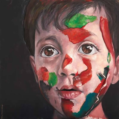 Syrian Child by Abdalla Omari - Auction record, sale price, and art valuation. Compare with similar artists and explore comparable artworks.