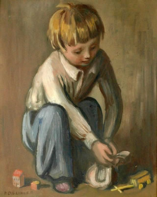 Sample artwork by Petr Dillinger (1899 - 1954), known for painting - View similar artists and auction records