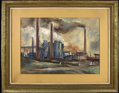 Sample artwork by Aljo Beran (1907 - 1990), known for paintings - View similar artists and auction records
