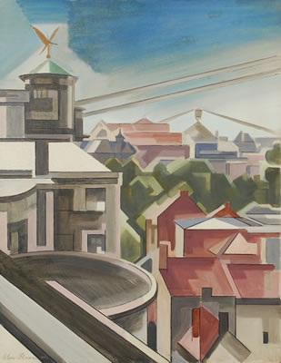 "Vue extérieure du musée Anvers"