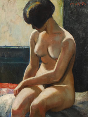 "Nu près de la fenêtre" by Alfred Martin - Auction record, sale price, and art valuation. Compare with similar artists and explore comparable artworks.