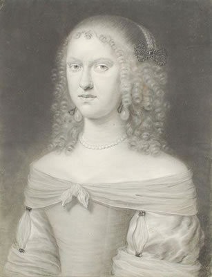 Paire de portraits Portraits du duc de Lesdiguières, maréchal de France et de Henriette d'Angleterre, duchesse d'Orléans.