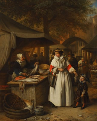 Le marché aux poissons