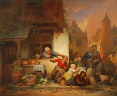 "Les petits voleurs de fruits"