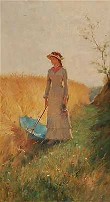 Promenade estivale by Eugène Verdyen - Auction record, sale price, and art valuation. Compare with similar artists and explore comparable artworks.