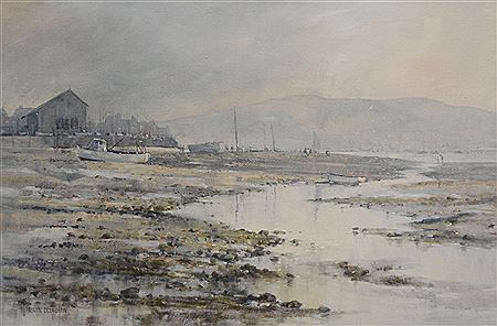 River Estuary at Low Tide