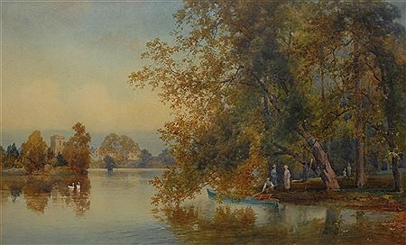 Melbourne, Derbyshire by Frank Gresley - Auction record, sale price, and art valuation. Compare with similar artists and explore comparable artworks.