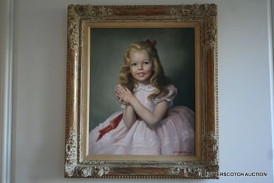Portrait of a young girl