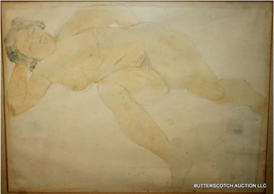 ¾ LENGTH NUDE FEMALE