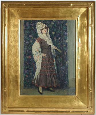 The White Mantilla, 1917