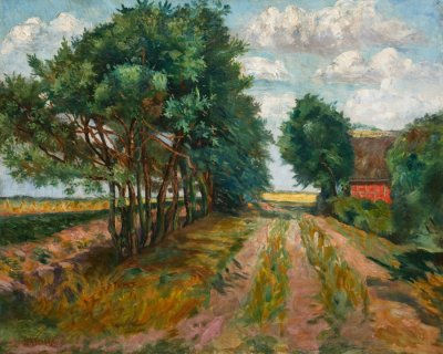Spätsommer am Feldrain by Sophie Wencke - Auction record, sale price, and art valuation. Compare with similar artists and explore comparable artworks.