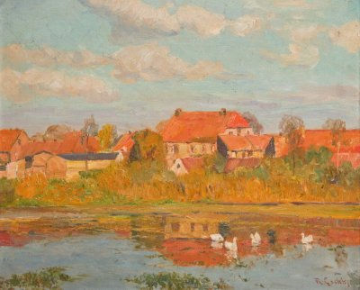 "Schwaan bei Rostock".