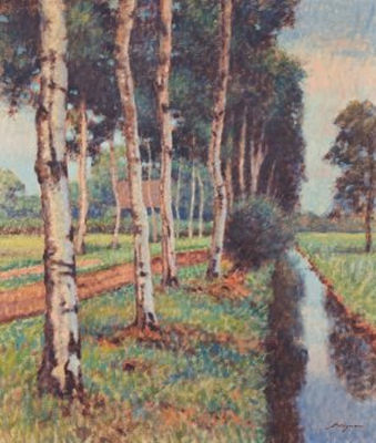 Birkenallee am Moorgraben