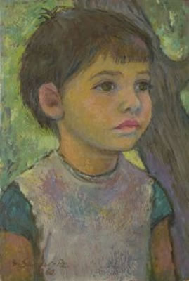 Children in tree shade