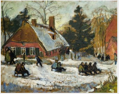 Winter in Worpswede