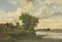 Flußlandschaft bei Bremen
