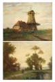 Sample artwork by Josef Helmut Schilhabel (1896 - 1970), known for landscape painting, wildlife - View similar artists and auction records