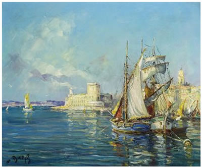 Hafen von Marseille