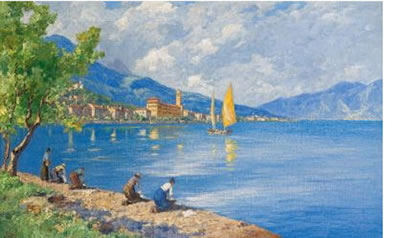 Wäscherinnen am Gardasee