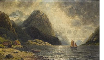 Norwegische Fjordlandschaft