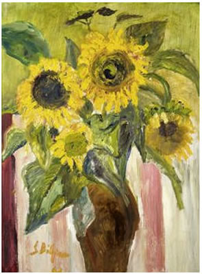 Sonnenblumenstrauß by Sophie Botjer - Auction record, sale price, and art valuation. Compare with similar artists and explore comparable artworks.