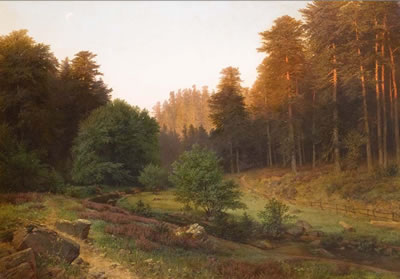 Aus dem preußischen Oberland. Abendsonne by Emil Zschimmer - Auction record, sale price, and art valuation. Compare with similar artists and explore comparable artworks.