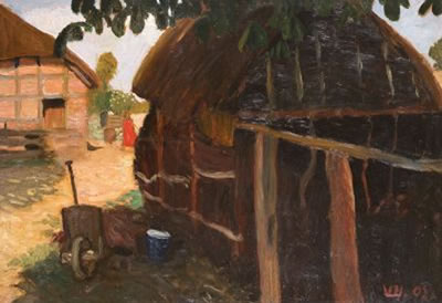 Worpsweder Bauernhof.