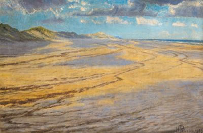 Sample artwork by Heinrich Petersen (1881 - 1955), known for landscape painting - View similar artists and auction records