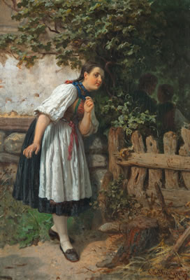 "Die Lauscherin"