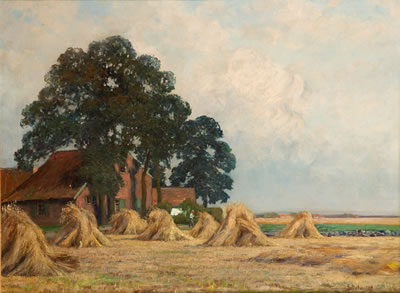 Ernteszene by Arthur Bell - Auction record, sale price, and art valuation. Compare with similar artists and explore comparable artworks.