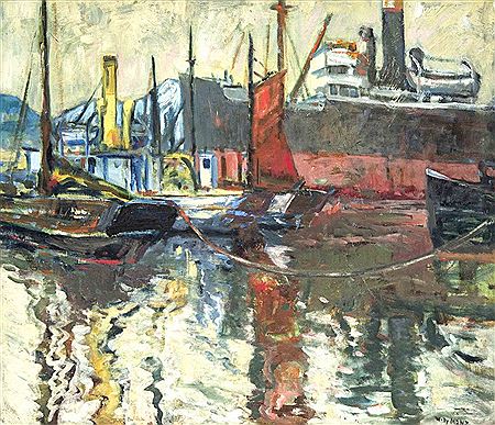 Schiffe im Hafen