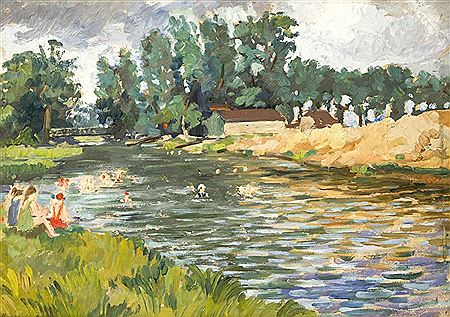 Sample artwork by Berthold Mugge (1896 - 1970), known for painting - View similar artists and auction records