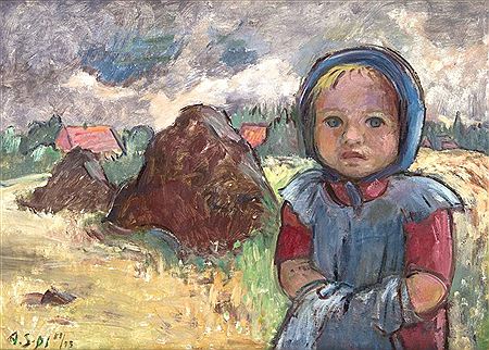 Sample artwork by Agnes Sander-Plump (1888 - 1980), known for painting - View similar artists and auction records