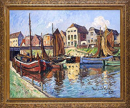 Fischerboote im Sonnenlicht by Paul Ernst Wilke - Auction record, sale price, and art valuation. Compare with similar artists and explore comparable artworks.