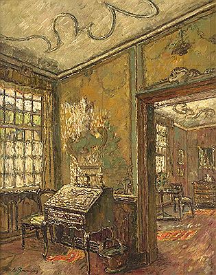 Interieur des Scheibler-Hauses