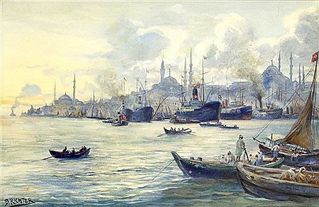 "Istanbul, am goldenen Horn"