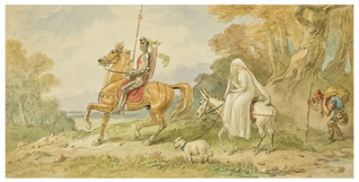Una and the Red Cross Knight