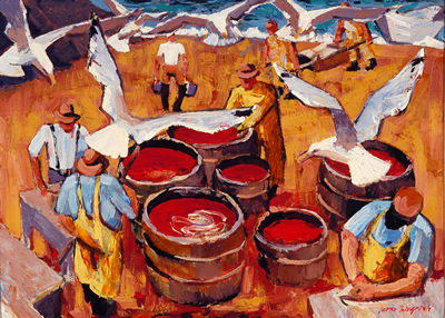 Working Day, Monhegan