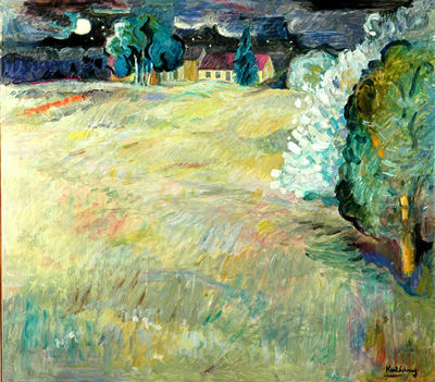 Big Meadow in Moonlight
