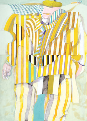 Sample artwork by Frederick Lynch (1935 - 2016), known for abstraction, geometric - View similar artists and auction records