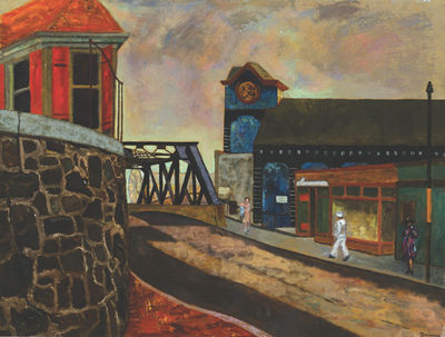 Charleston Navy Yard by Edmund Quincy - Auction record, sale price, and art valuation. Compare with similar artists and explore comparable artworks.