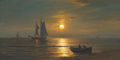 Coming Ashore, Evening