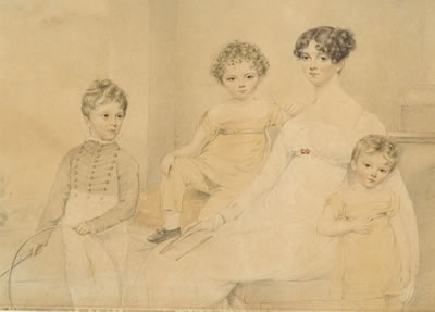 Margaret Carpenter and Her Children