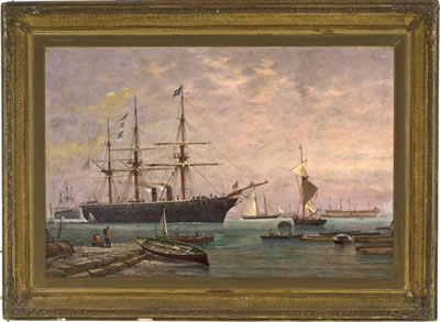 Harbor View by Richard Henry Nibbs - Auction record, sale price, and art valuation. Compare with similar artists and explore comparable artworks.
