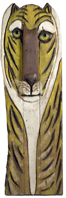 Standing Lion by Bernard Langlais - Auction record, sale price, and art valuation. Compare with similar artists and explore comparable artworks.